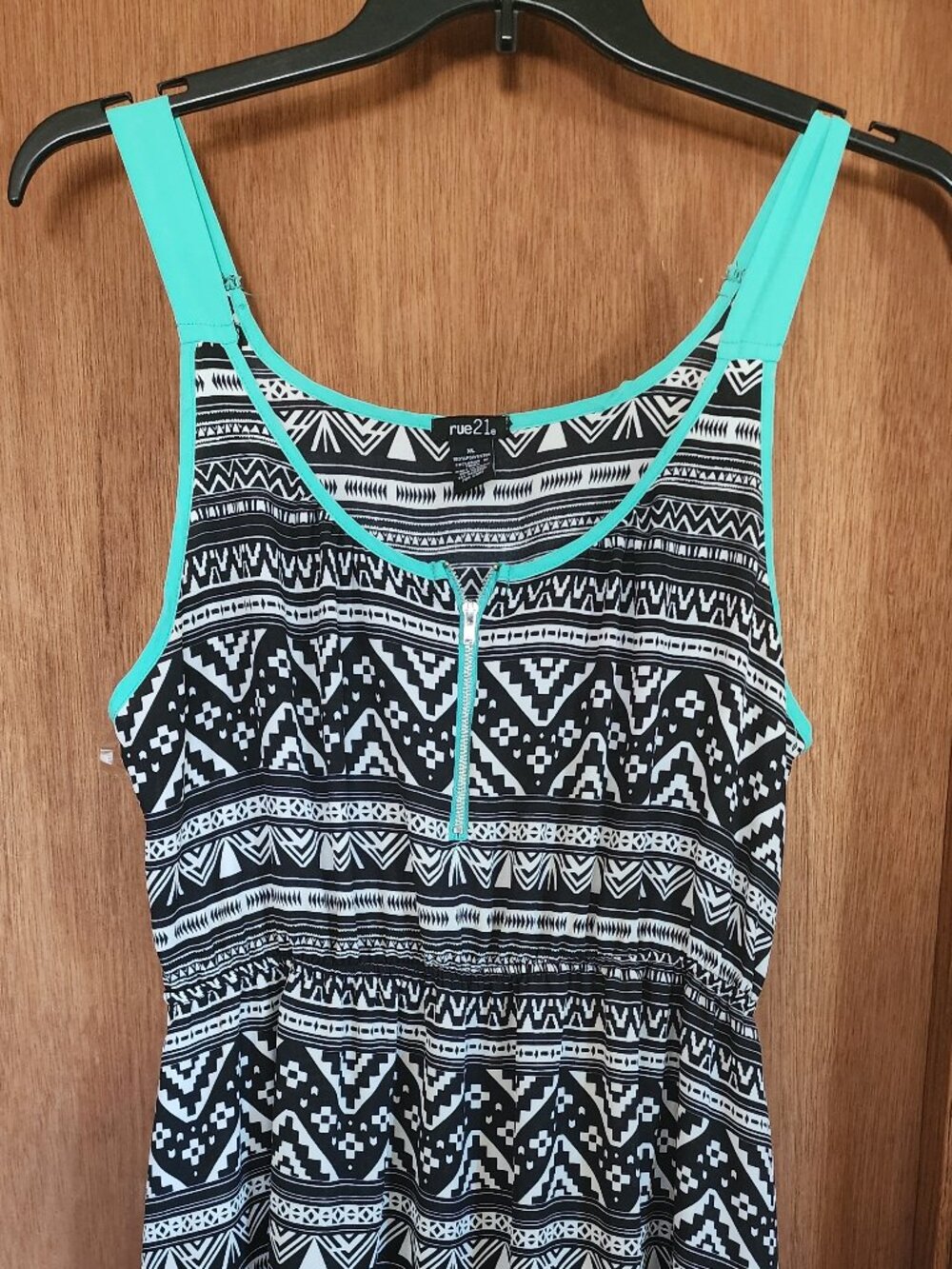 Aztec print dress